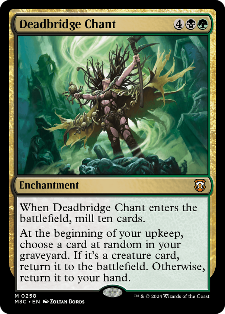 Image of Deadbridge Chant (M3C-258) - Modern Horizons 3 Commander