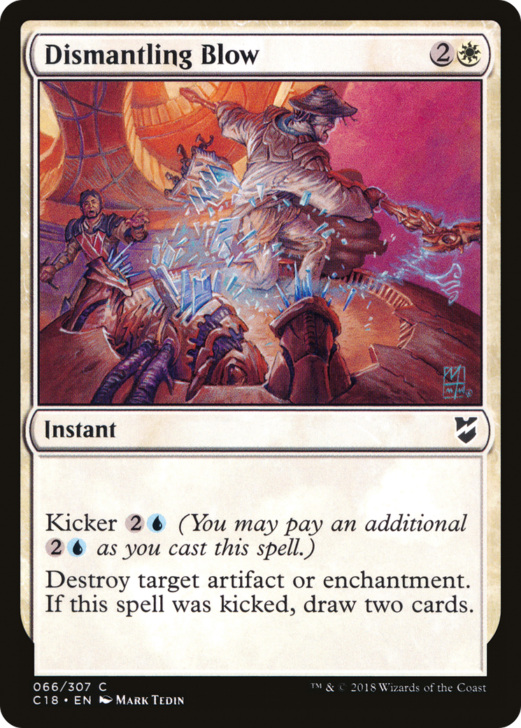 Image of Dismantling Blow (C18-066) - Commander 2018