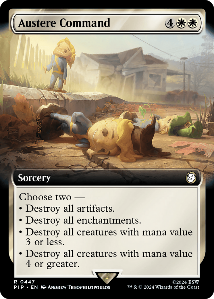 Image of Austere Command (Extended Art) (PIP-447) - Fallout: (Extended Art)