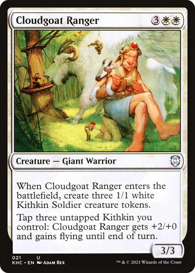 Image of Cloudgoat Ranger (KHC-021) - Kaldheim Commander