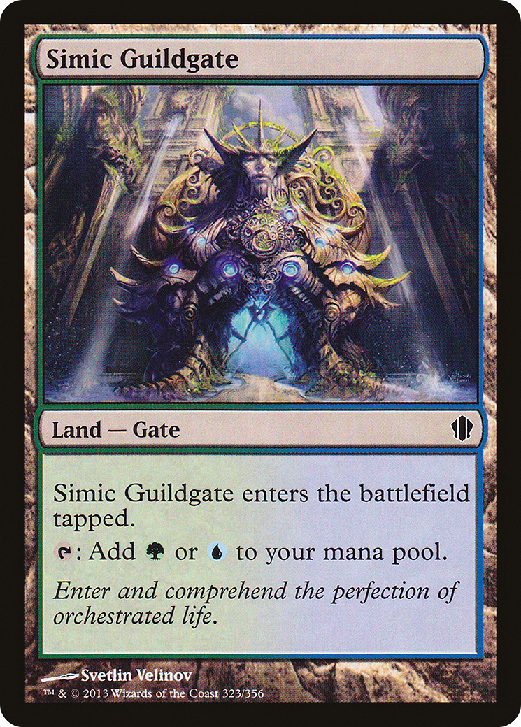 Image of Simic Guildgate (C13-323) - Commander 2013