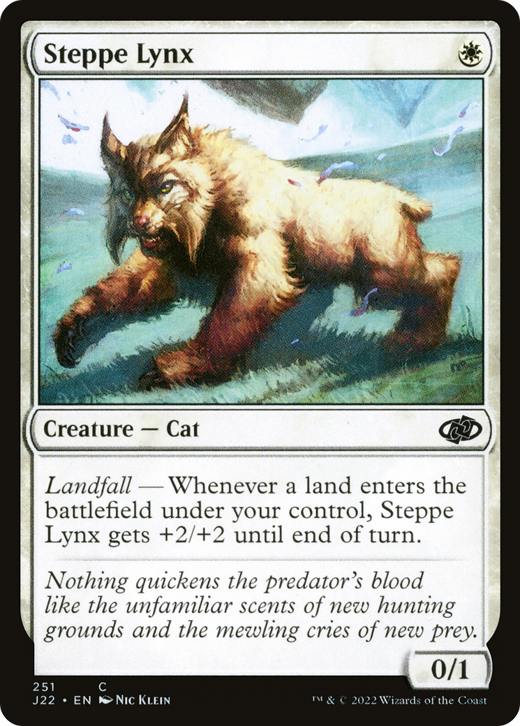 Image of Steppe Lynx (J22-251) - Jumpstart 2022