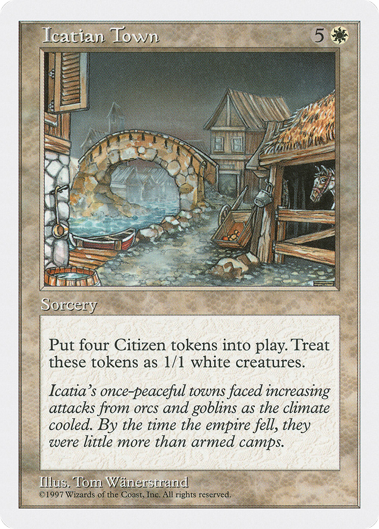 Image of Icatian Town (5ED-) - Fifth Edition