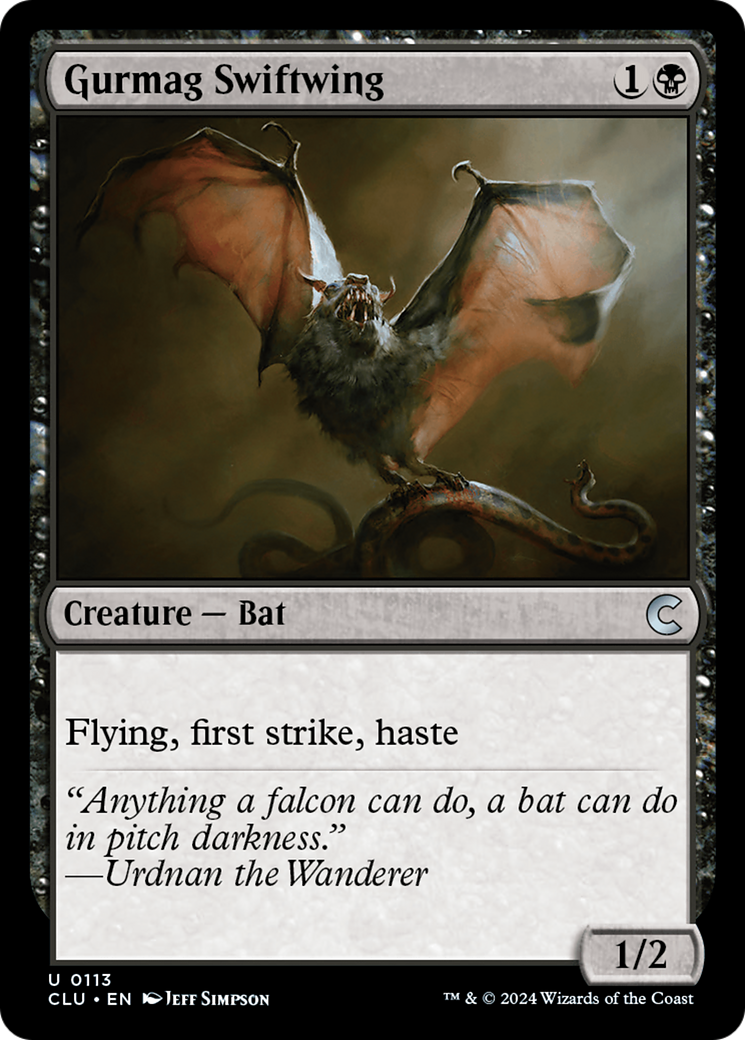 Image of Gurmag Swiftwing (CLU-113) - Ravnica: Clue Edition