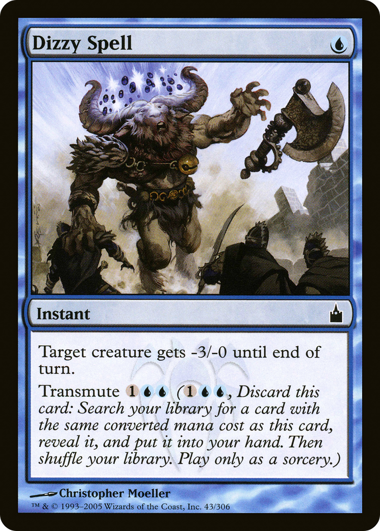 Image of Dizzy Spell (RAV-043) - Ravnica: City of Guilds