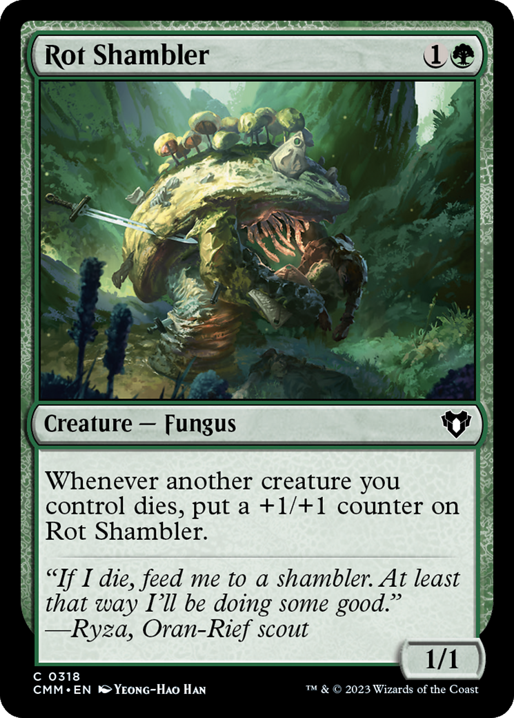 Image of Rot Shambler (CMM-318) - Commander Masters Foil