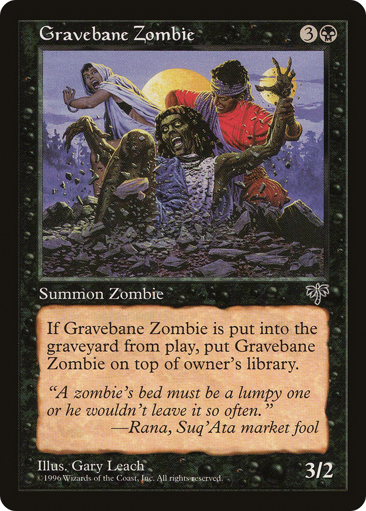 Image of Gravebane Zombie (MIR-) - Mirage