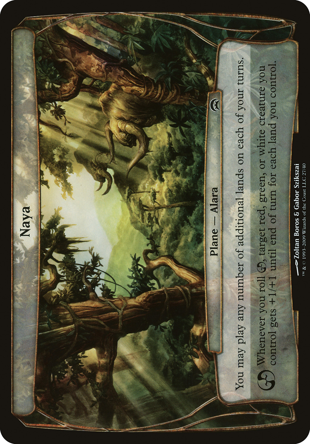 Image of Naya (Planechase) (OVER-) - Planechase Planes