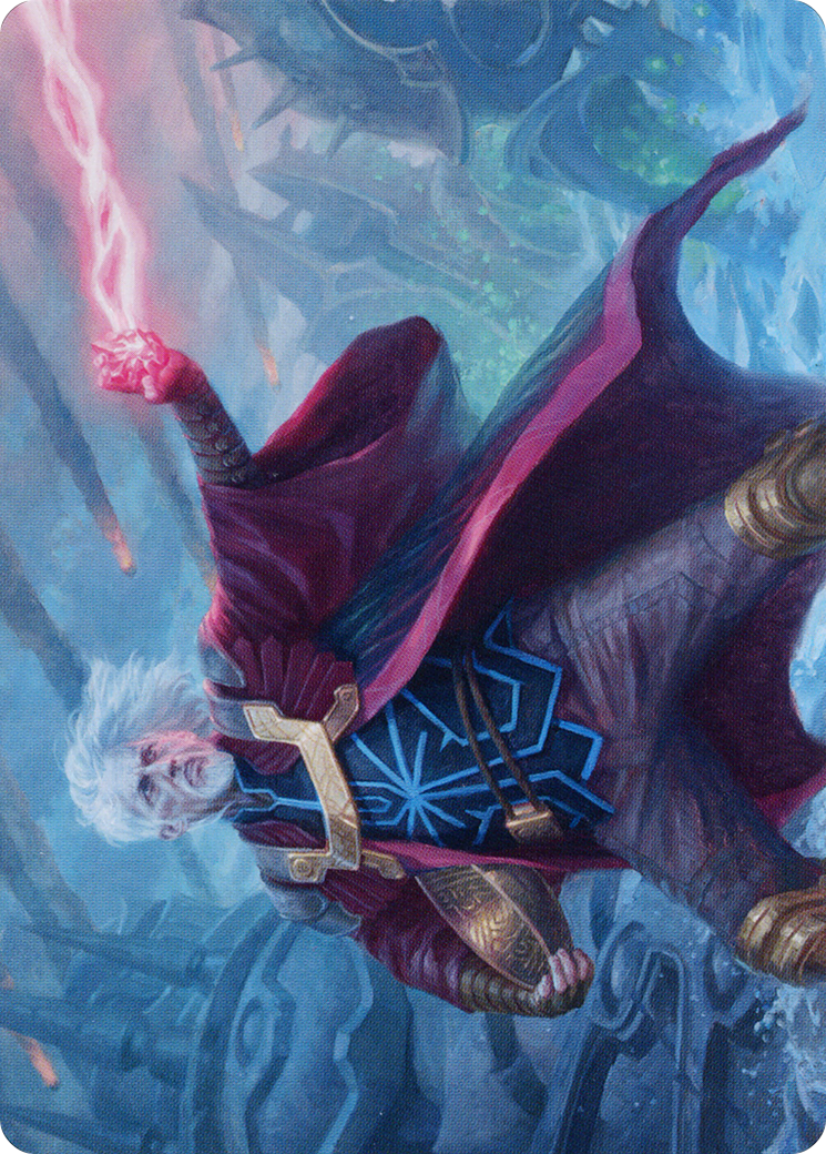 Image of Urza, Lord Protector // Urza, Lord Protector (ABRO-041) - The Brothers' War Art Series (Borderless) Foil