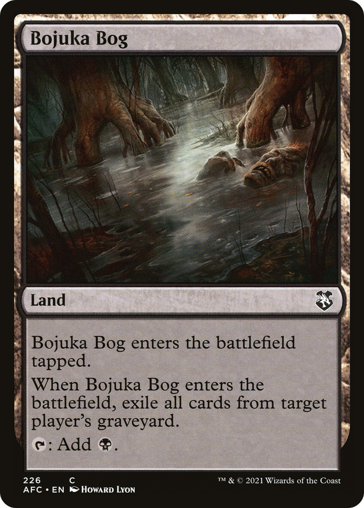 Image of Bojuka Bog (AFC-226) - Forgotten Realms Commander