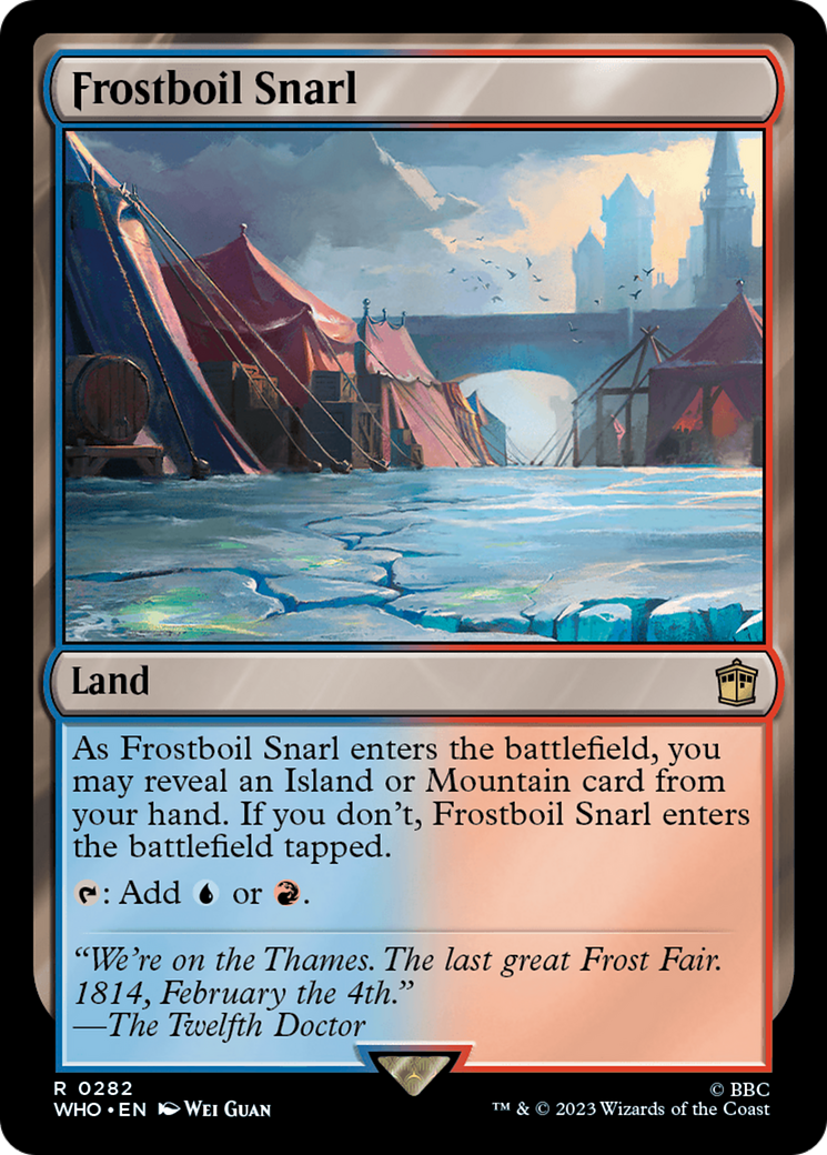 Image of Frostboil Snarl (WHO-282) - Doctor Who Foil