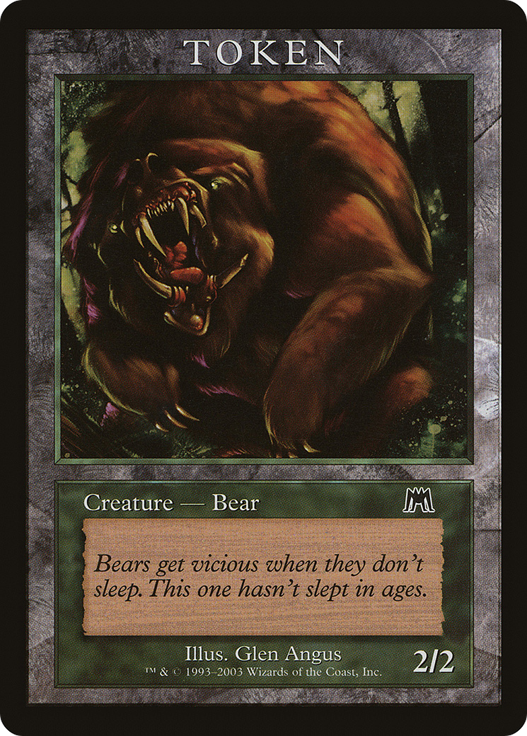 Image of Bear Token (ONS) (MPRP-) - Magic Player Rewards 2003