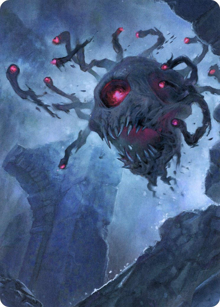 Image of Ghastly Death Tyrant // Ghastly Death Tyrant (ACLB-011) - Battle for Baldur's Gate Art Series (Borderless) Foil
