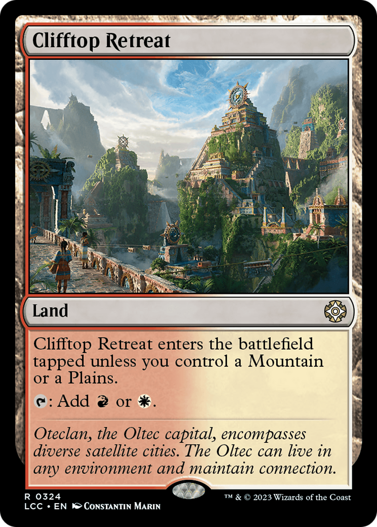 Image of Clifftop Retreat (LCC-324) - The Lost Caverns of Ixalan Commander