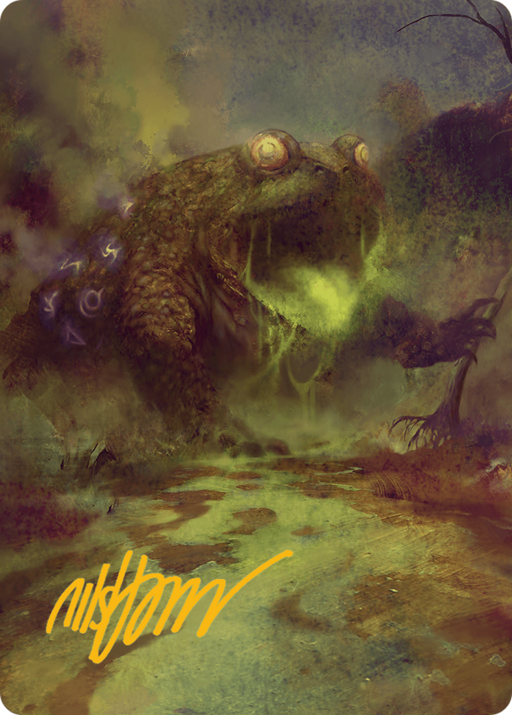 Image of The Gitrog Monster // The Gitrog Monster (ABLB-052) - Bloomburrow Art Series (Borderless) Foil