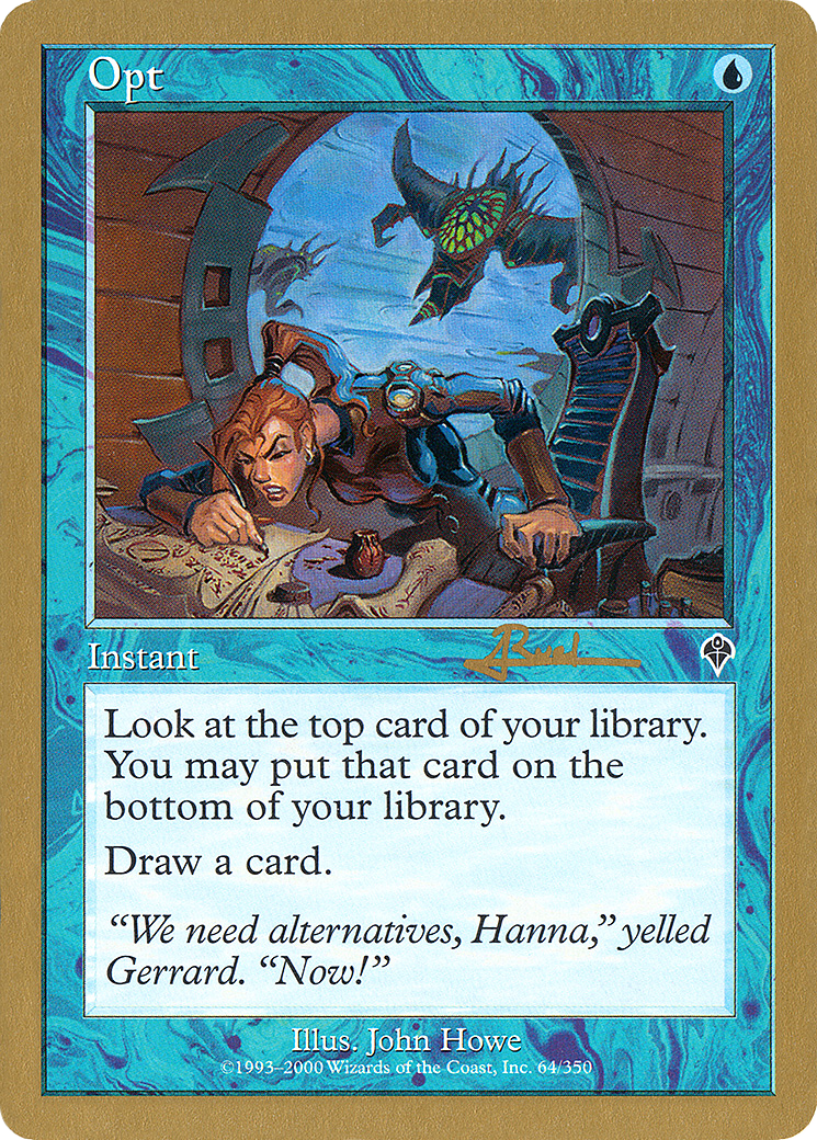 Image of Opt - 2001 Antoine Ruel (INV) (WCD-) - World Championship Decks 2001