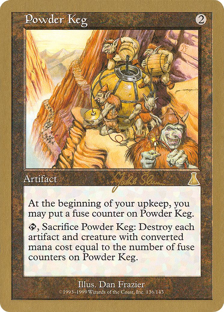 Image of Powder Keg - 1999 Jakub Slemr (UDS) (WCD-) - World Championship Decks 1999
