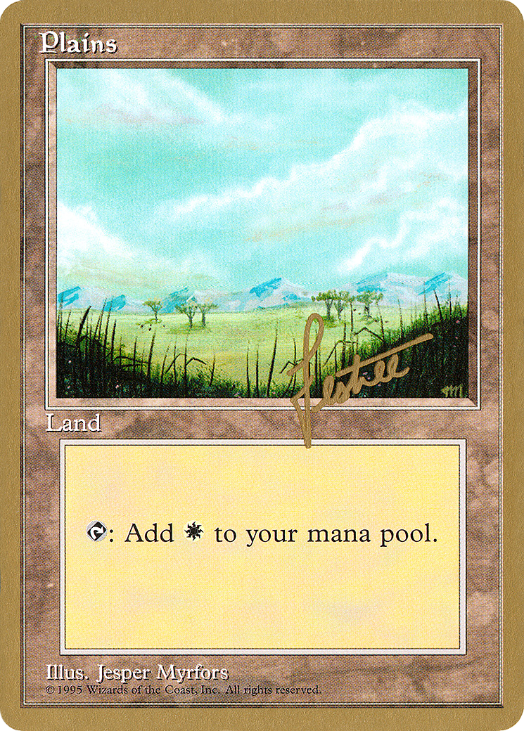 Image of Plains (B) - 1996 Bertrand Lestree (4ED) (WCD-) - Pro Tour Collector Set