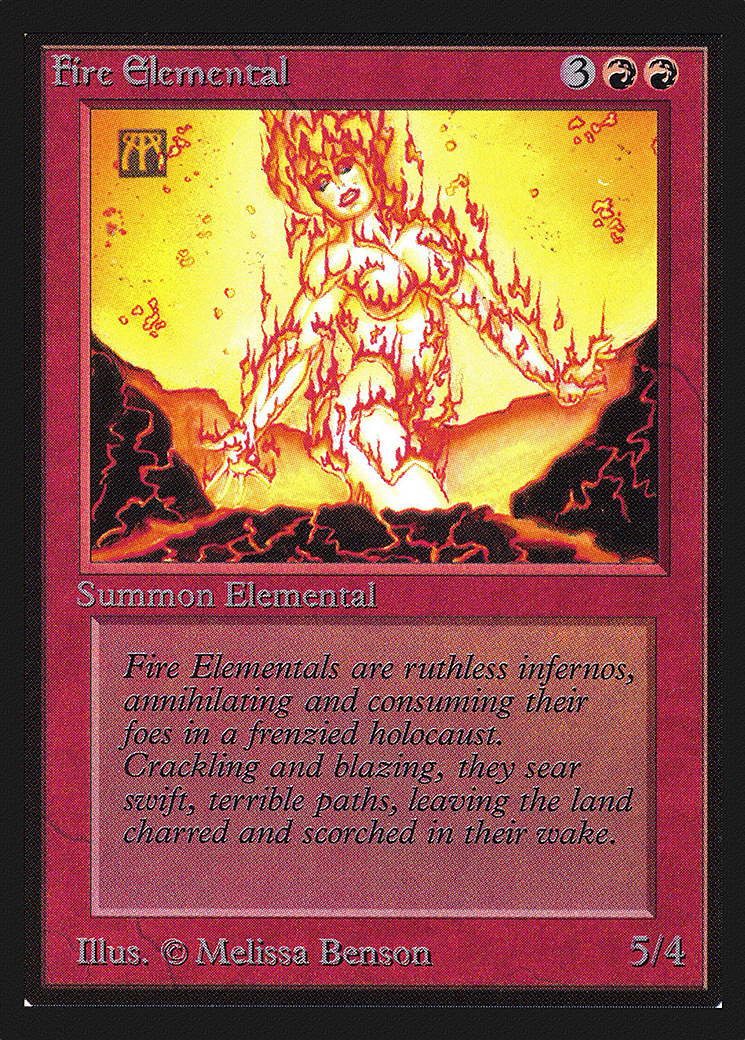 Image of Fire Elemental (CE) (CED-) - Collectors' Edition