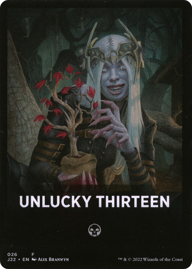 Image of Unlucky Thirteen (FJ22-026) - Jumpstart 2022 Front Cards