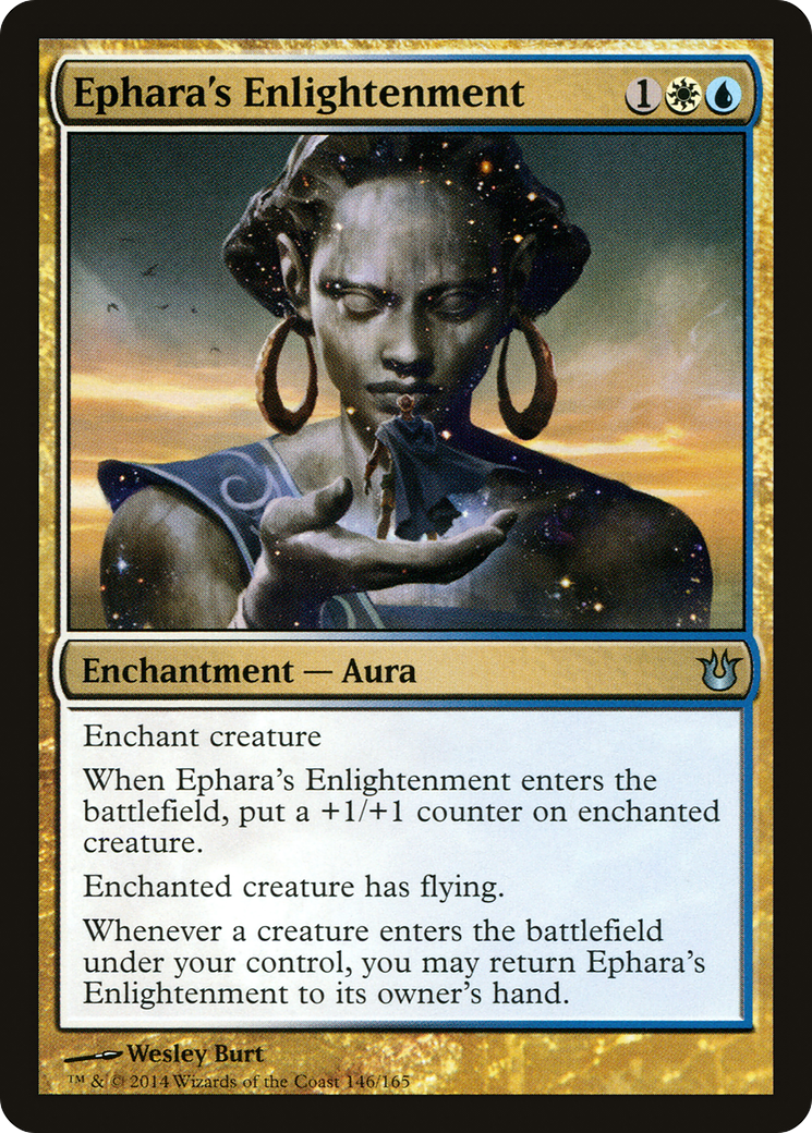 Image of Ephara's Enlightenment (BNG-146) - Born of the Gods Foil