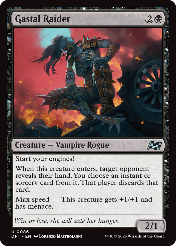 Image of Gastal Raider (DFT-086) - Aetherdrift Foil