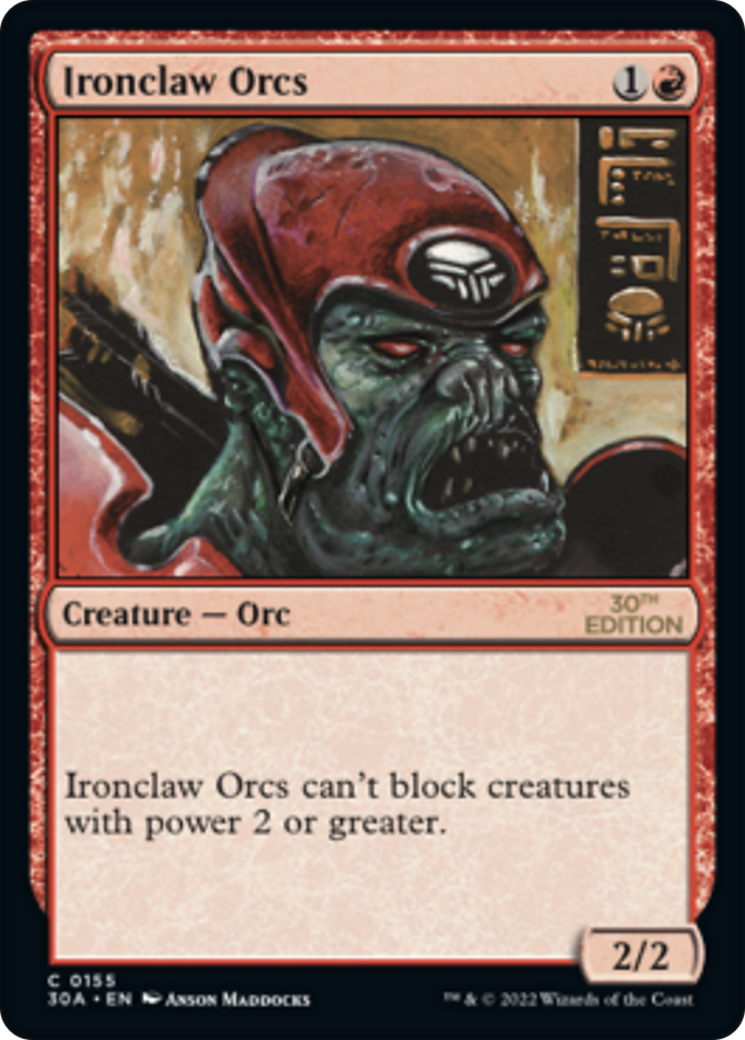 Image of Ironclaw Orcs (30A-155) - 30th Anniversary Edition