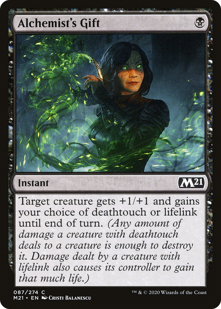 Image of Alchemist's Gift (M21-087) - Core Set 2021