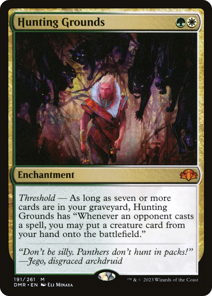 Image of Hunting Grounds (DMR-191) - Dominaria Remastered Foil