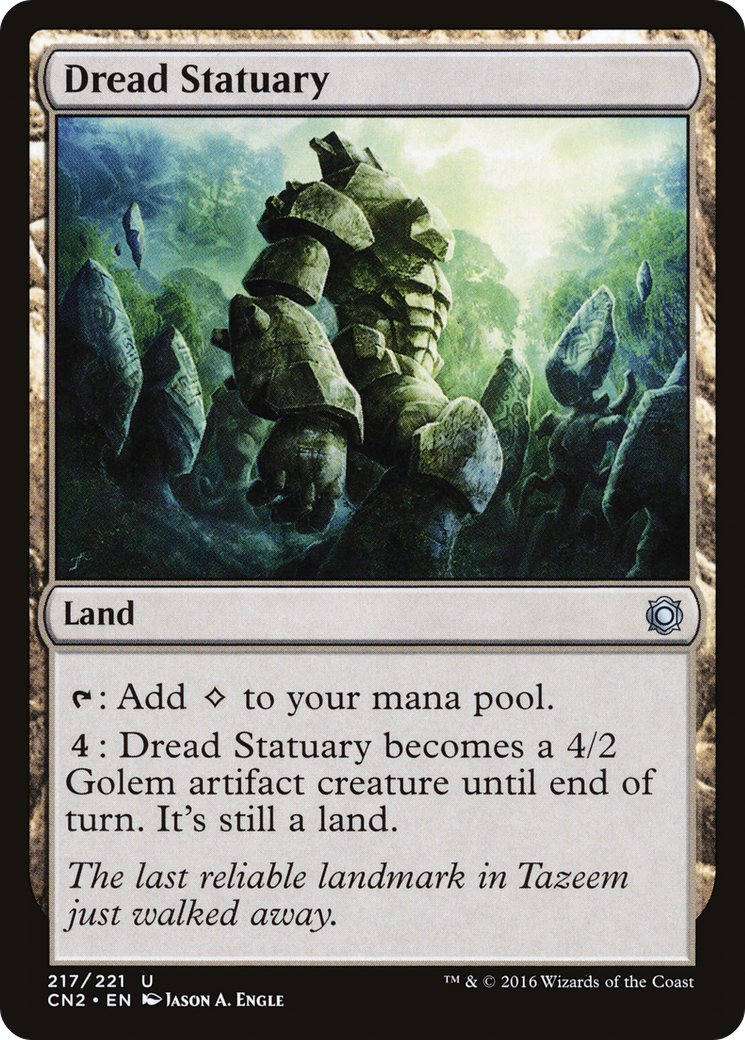 Image of Dread Statuary (CN2-217) - Conspiracy: Take the Crown Foil