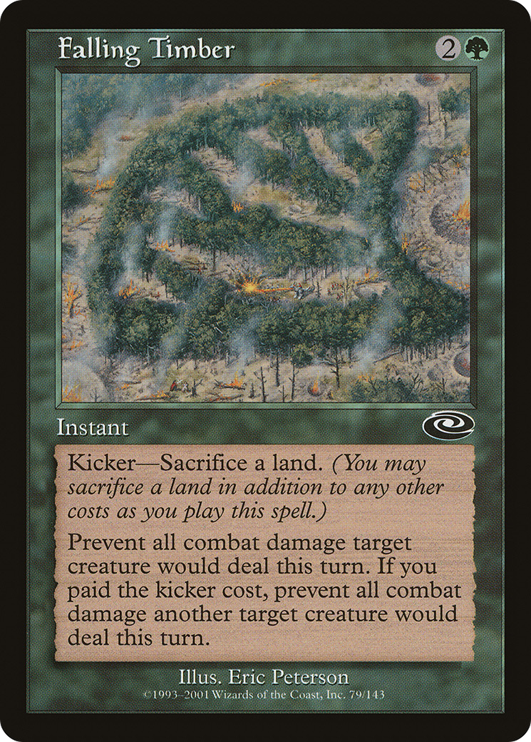 Image of Falling Timber (PLS-079) - Planeshift Foil