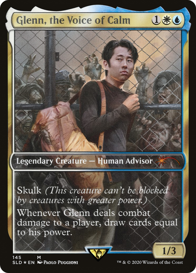 Image of Glenn, the Voice of Calm (SLD-145) - Secret Lair Drop / Glenn, the Voice of Calm Foil