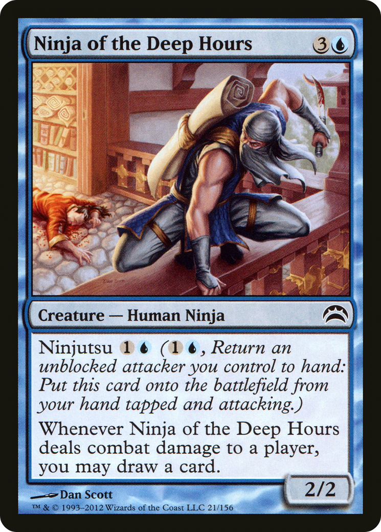 Image of Ninja of the Deep Hours (PC2-021) - Planechase 2012