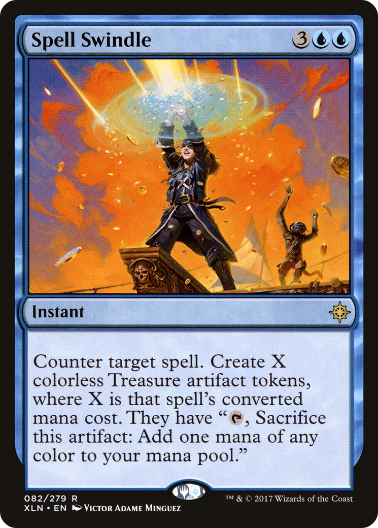 Image of Spell Swindle (XLN-082) - Ixalan Foil