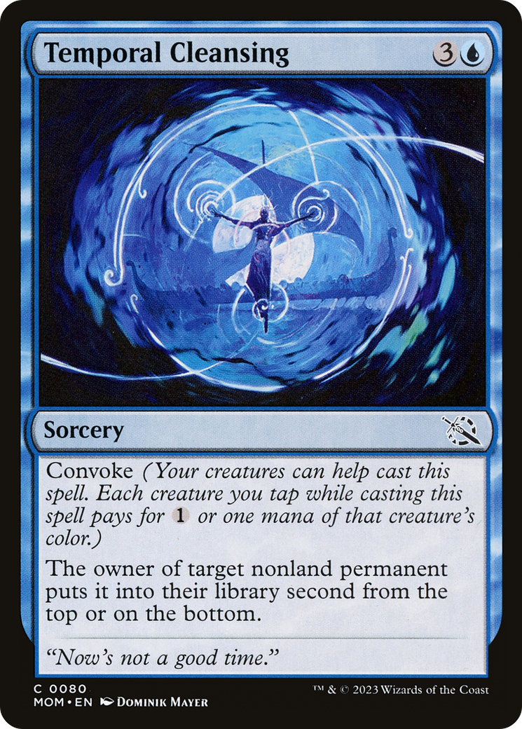 Image of Temporal Cleansing (MOM-080) - March of the Machine