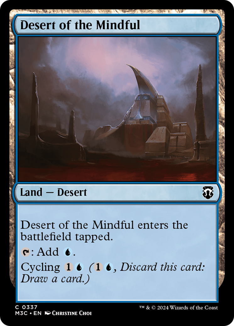 Image of Desert of the Mindful (M3C-337) - Modern Horizons 3 Commander