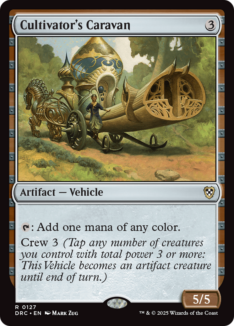 Image of Cultivator's Caravan (DRC-127) - Commander: Aetherdrift