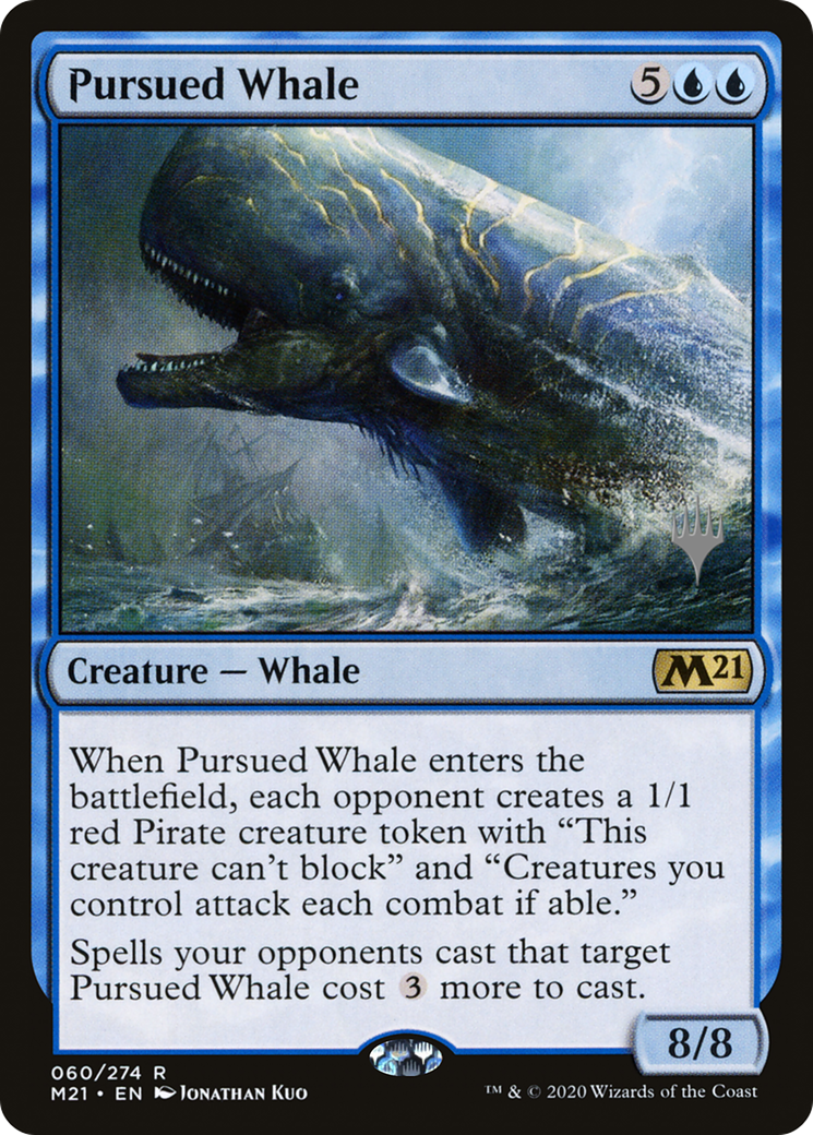 Image of Pursued Whale (PPM21-60P) - Core Set 2021 Promos