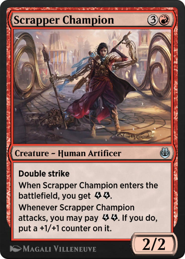 Image of Scrapper Champion (KLR-144) - Kaladesh Remastered