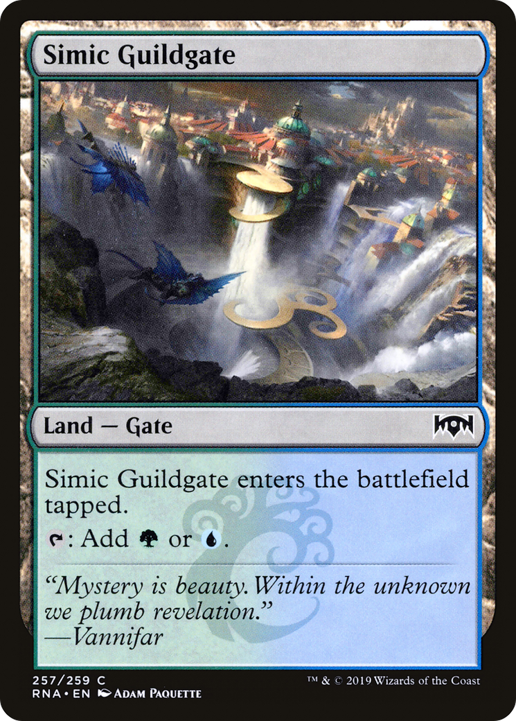 Image of Simic Guildgate (257) (RNA-257) - Ravnica Allegiance