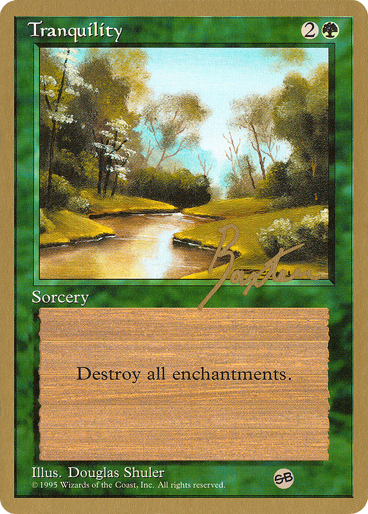 Image of Tranquility - 1996 George Baxter (4ED) (SB) (WCD-) - Pro Tour Collector Set