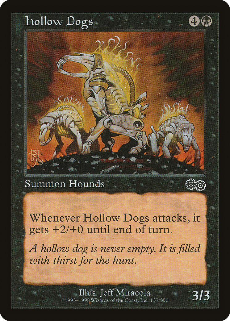 Image of Hollow Dogs (USG-137) - Urza's Saga