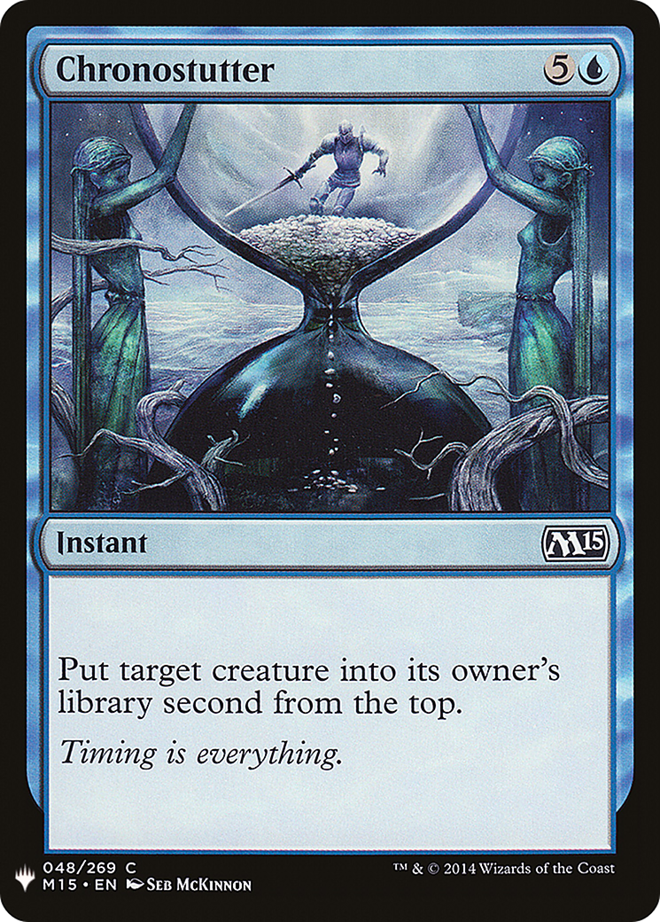Image of Chronostutter (LIST-M15-48) - The List