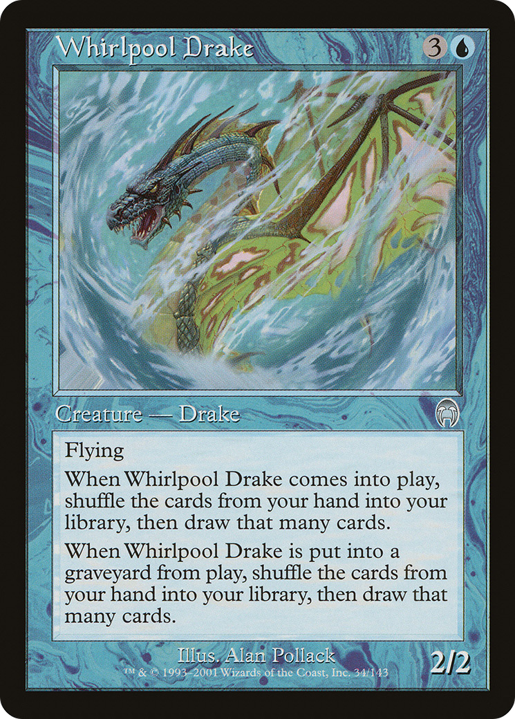 Image of Whirlpool Drake (APC-034) - Apocalypse Foil