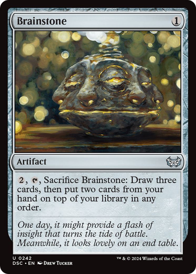 Image of Brainstone (DSC-242) - Duskmourn: House of Horror Commander