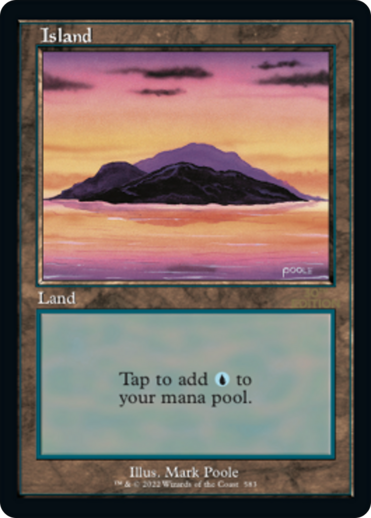 Image of Island (583) (Retro Frame) (30A-583) - 30th Anniversary Edition