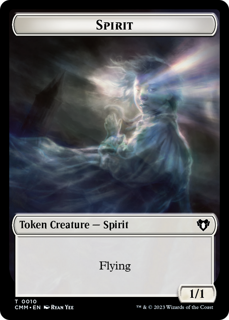 Image of Spirit (TCMM-010) - Commander Masters Tokens