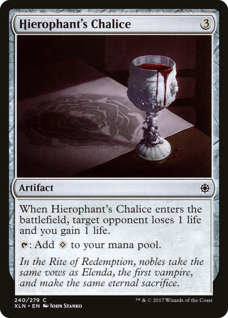 Image of Hierophant's Chalice (XLN-240) - Ixalan