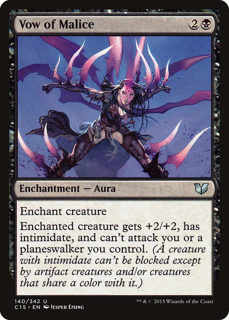 Image of Vow of Malice (C15-140) - Commander 2015
