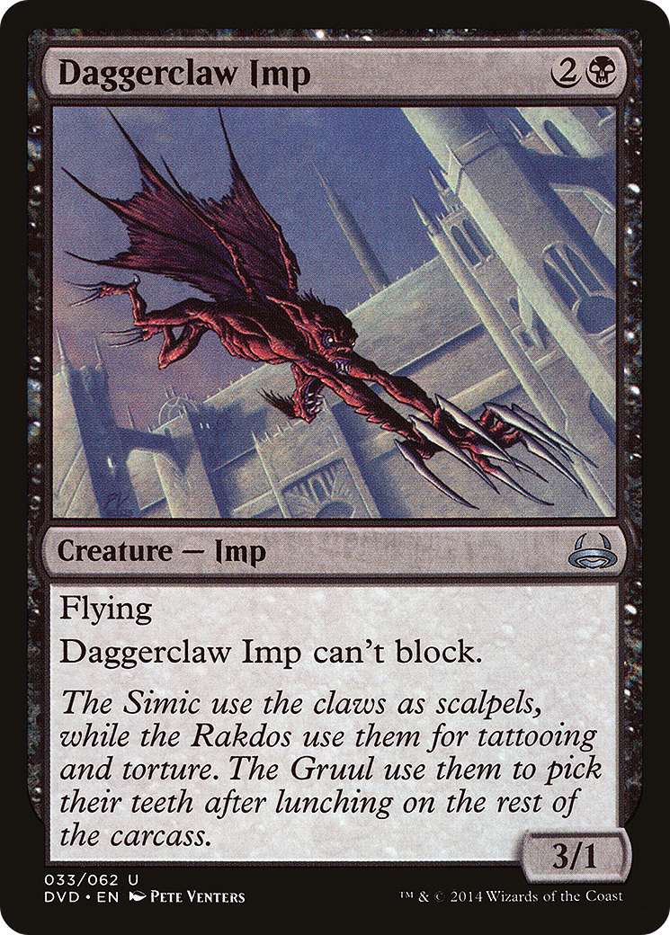 Image of Daggerclaw Imp (DD3-033) - Duel Decks Anthology: Divine vs. Demonic
